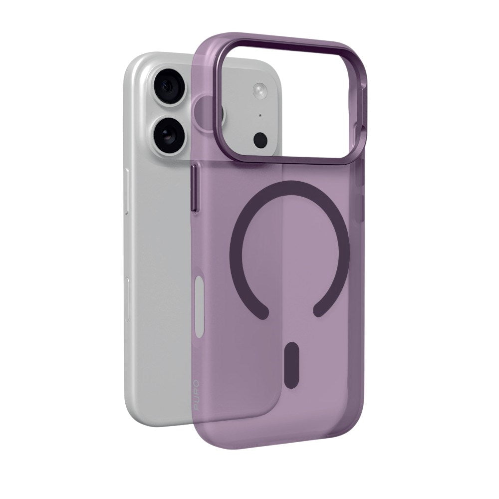 iPhone 18 Pro PURO LIGHTFEEL Case - MagSafe Compatible - Bordeaux