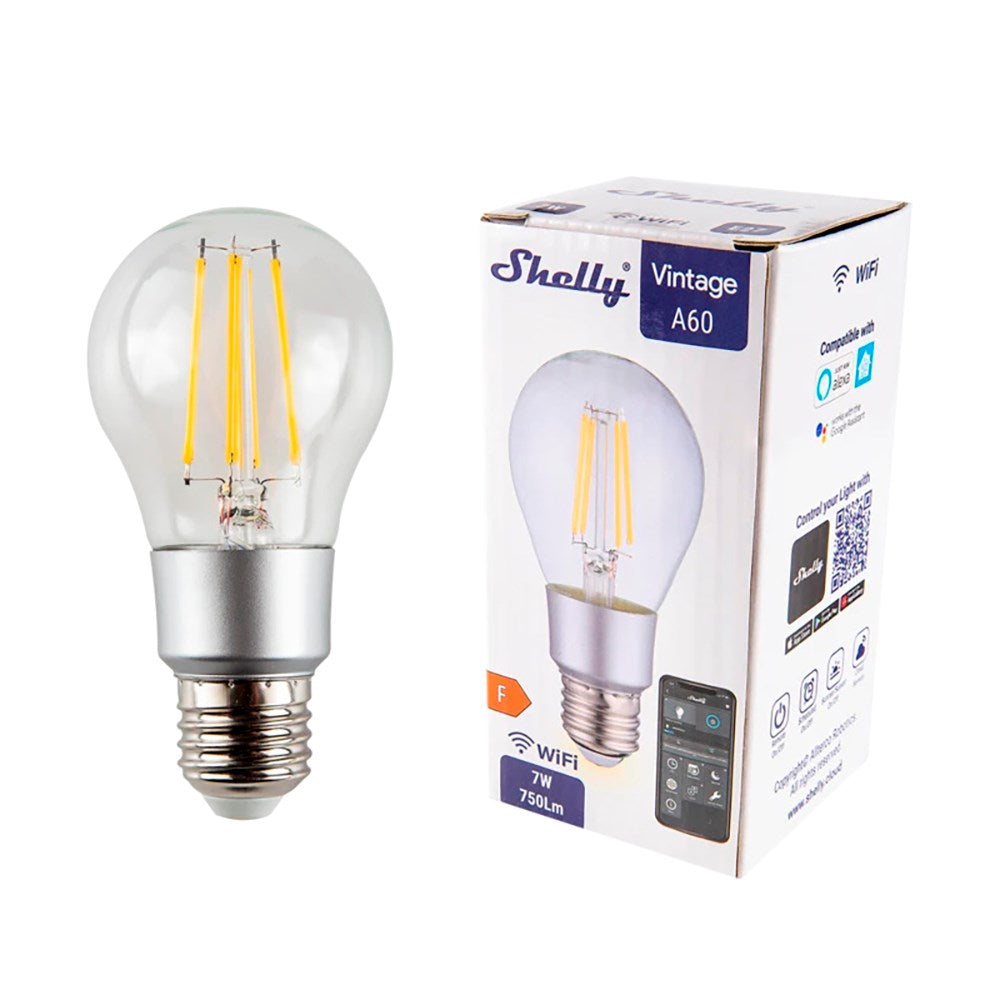 Shelly Vintage A60 Smart Bulb - White