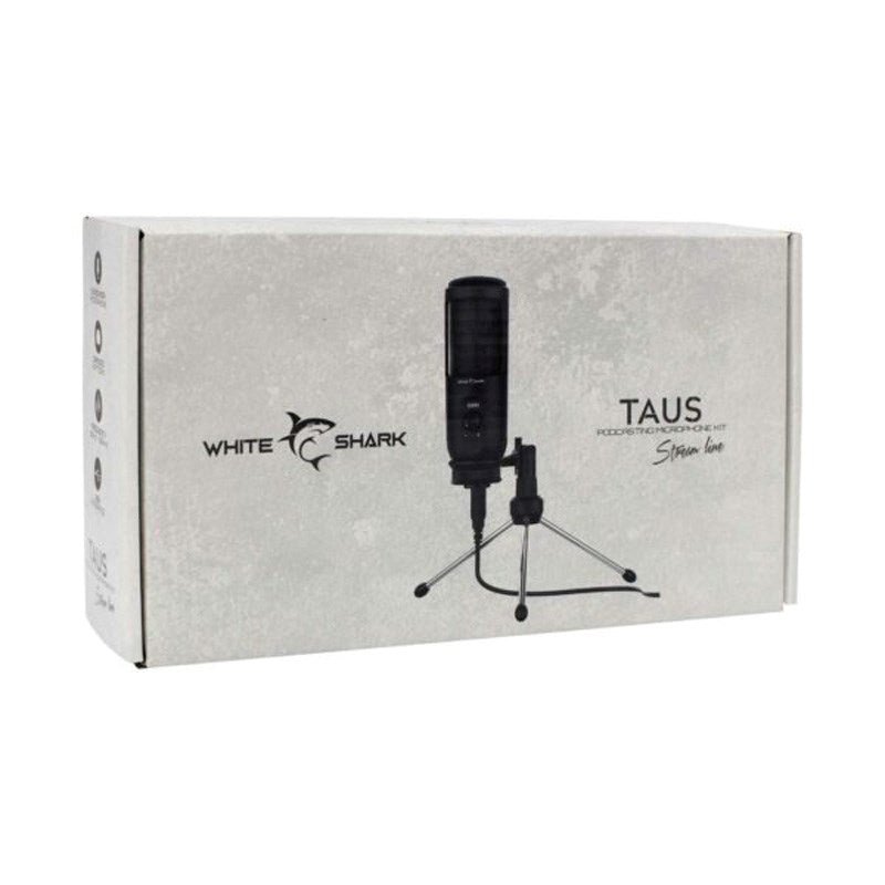White Shark TAUS Microphone - Black