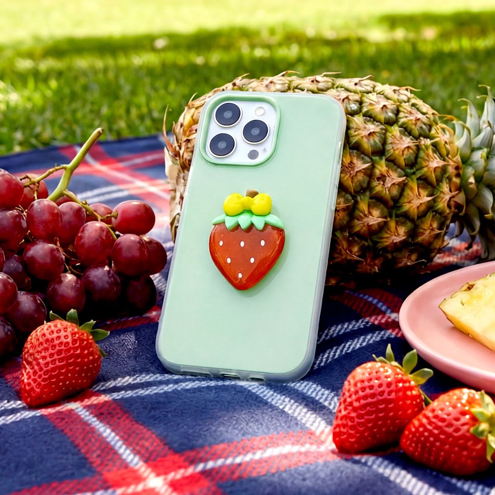 iPhone 17 TFO 3D Fruit Case - Strawberry