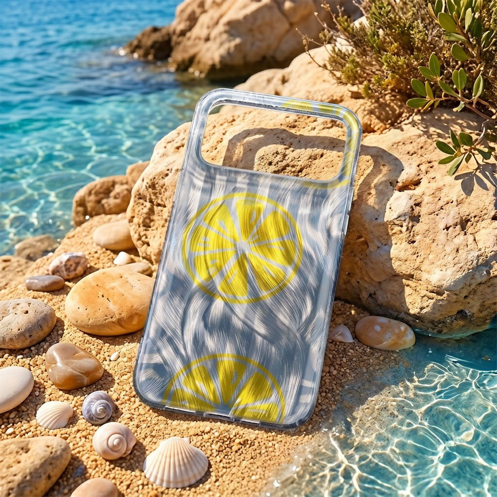 iPhone 17 Pro Max TFO Ultra Trendy Summer Case - Lemon