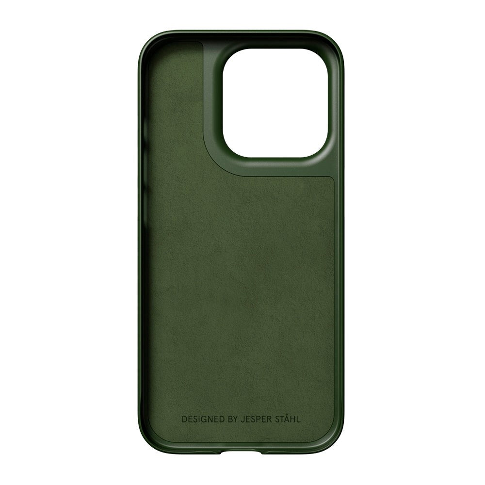 Nudient Thin Case iPhone 15 Pro Case - MagSafe Compatible - Pine Green