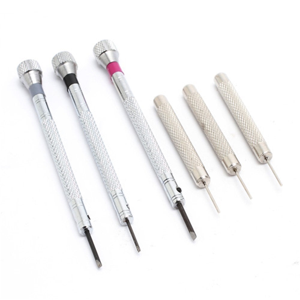 Watch Repair - 14 Piece Tool Set & Storage Bag - Black