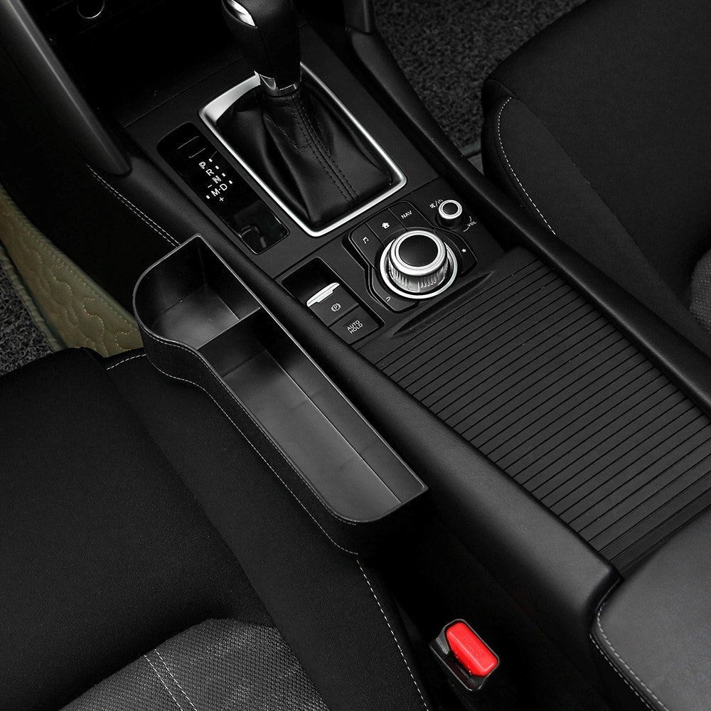 Storage Box for Car Seat 2 pcs. - Black