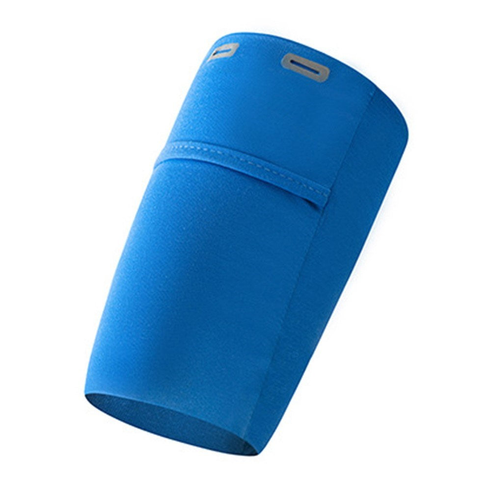 Elastic Running Armband for Mobile - Size XL - Blue