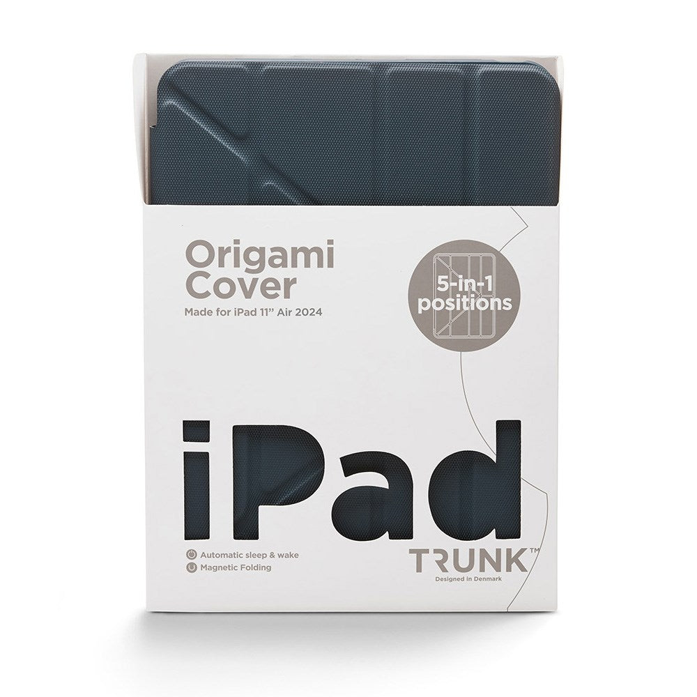 Trunk iPad Air 11" (2025 / 2024) Origami Flip Case - Midnight Blue