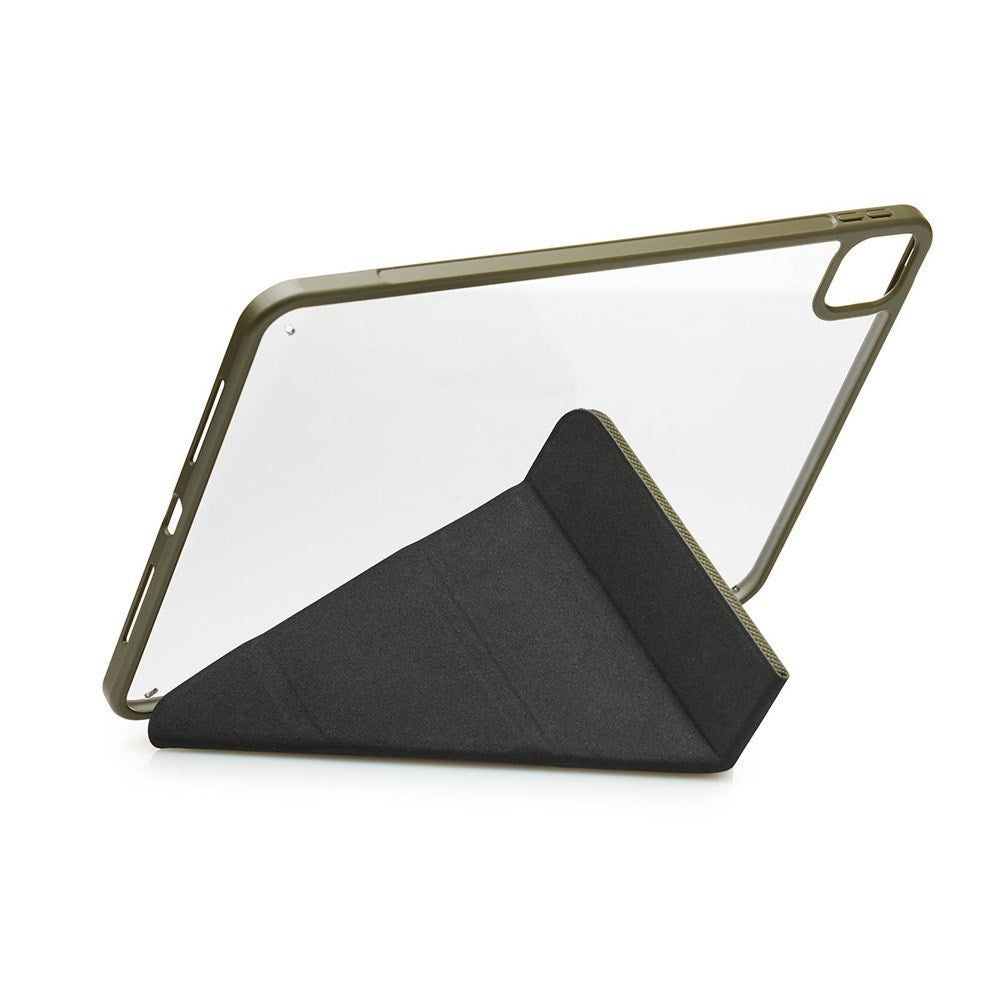Trunk iPad Pro 11" (2025 / 2024) Origami Flip Case - Dark Olive
