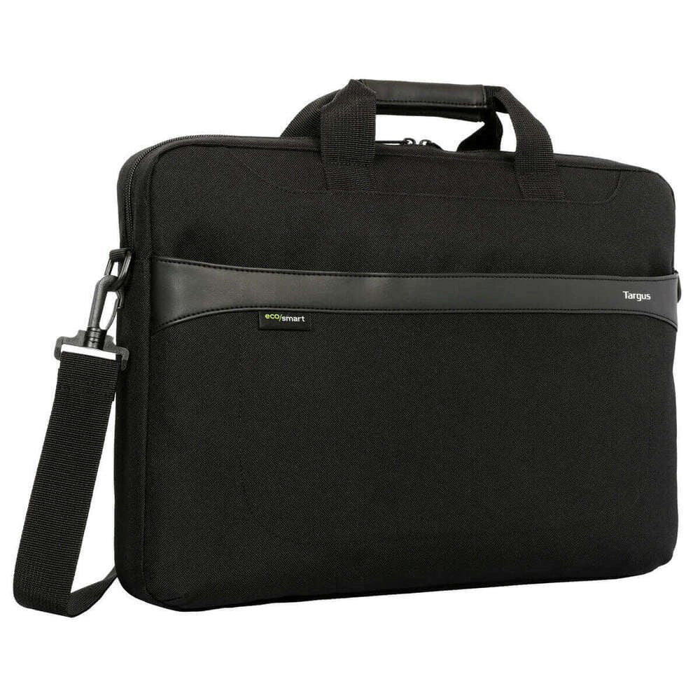Targus GeoLite EcoSmart Slim Brief 17.3" Laptop Bag - Black