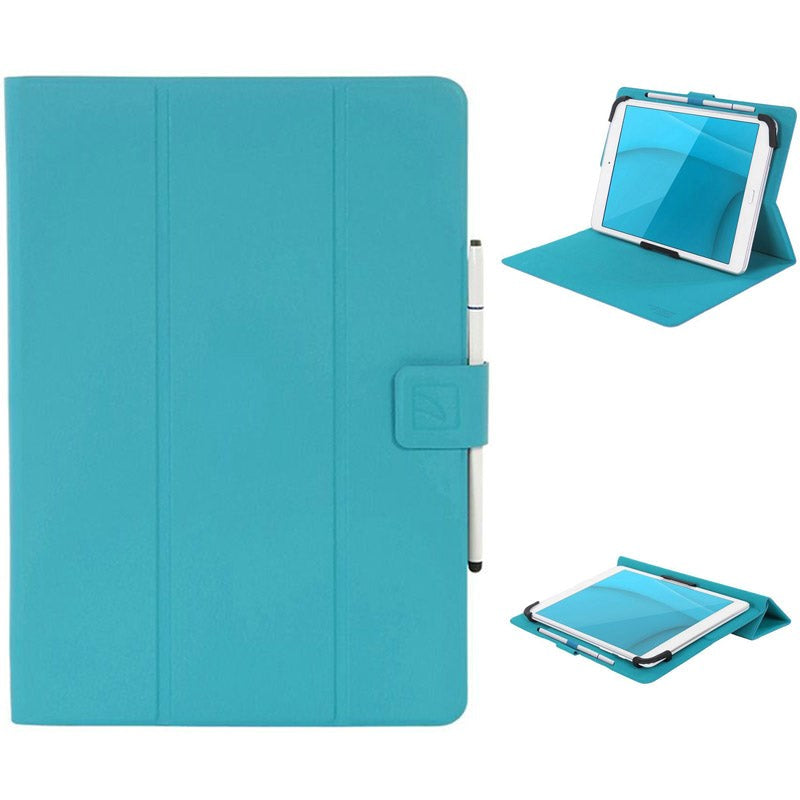 Tucano Soft Facile Folio Stand Universal Case 9-9.7" - Turquoise
