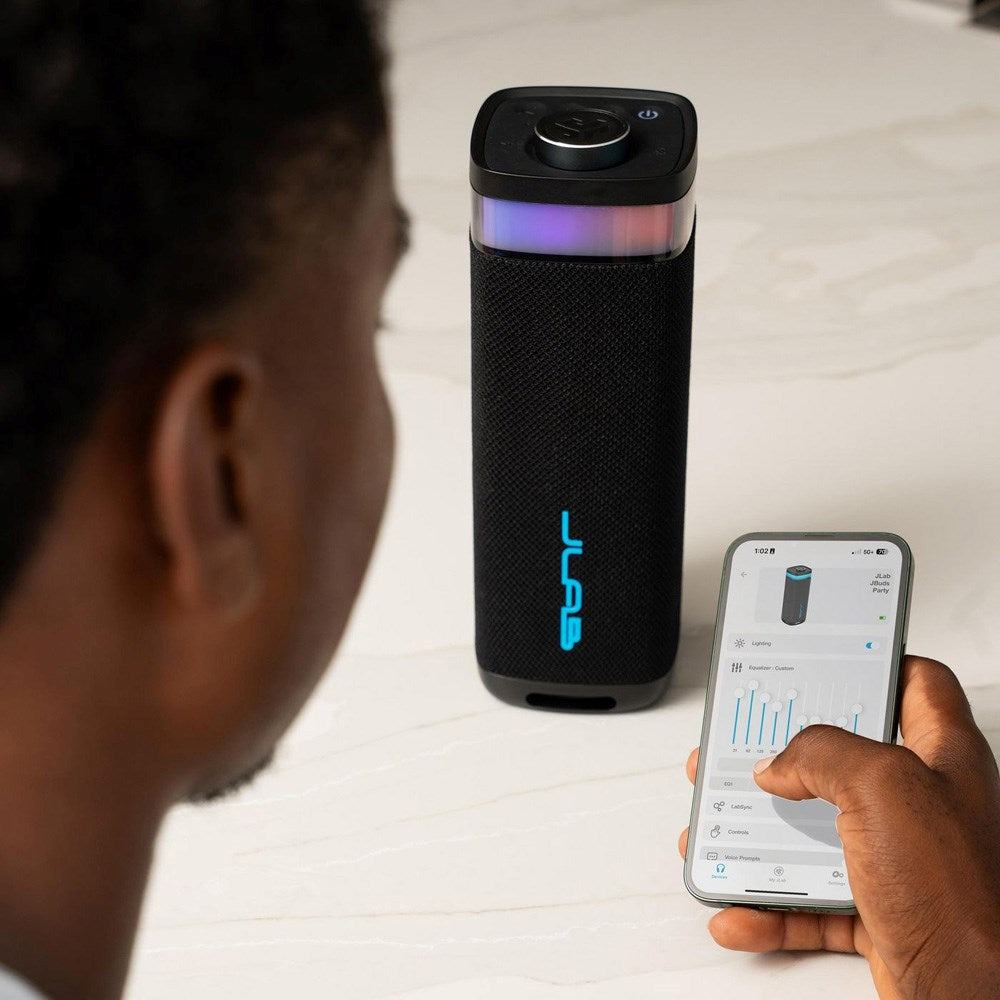 JLab JBuds Bluetooth Speaker with Light - Black