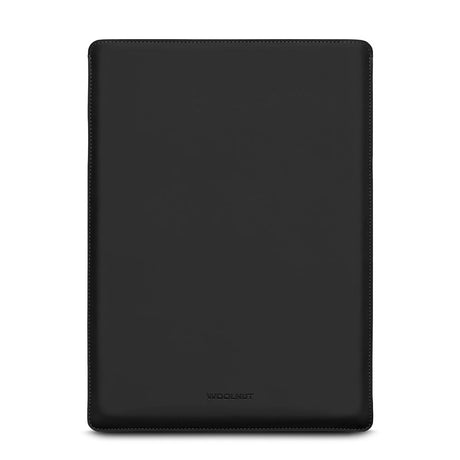 Woolnut Coated PU Leather Sleeve for MacBook / Laptop (370 x 260mm) - Black