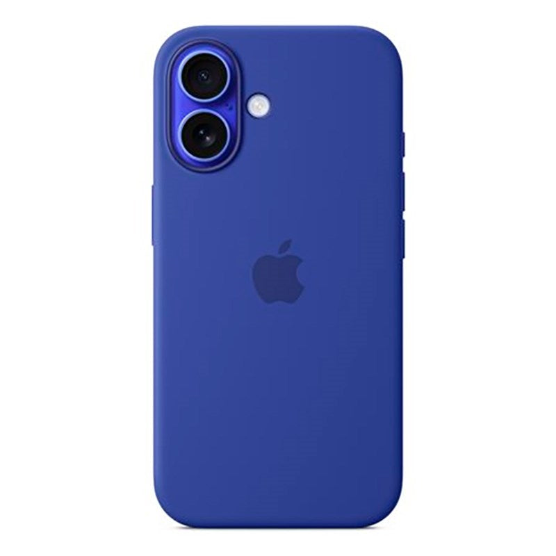 Original Apple iPhone 16 Silicone Case - MagSafe Compatible - Ultramarine (MYY63ZM/A)