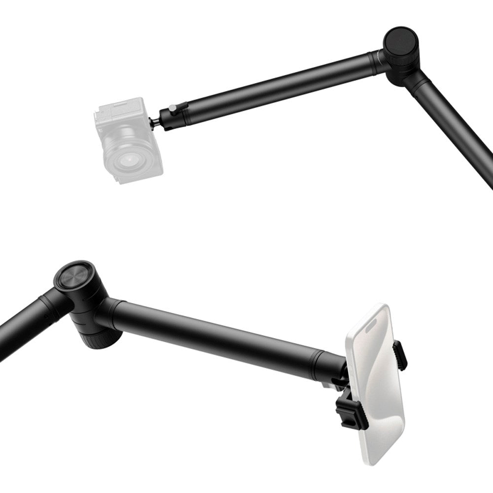 SmallRig Overhead Streaming and Photography Adjustable Table Mount for Camera and Phone - Black