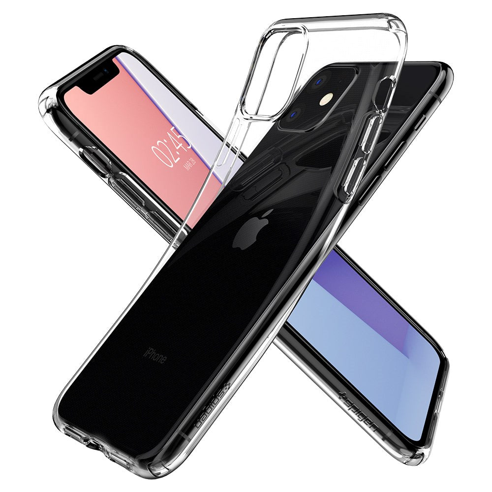 iPhone 11 Spigen Liquid Crystal Case - Transparent