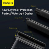 Baseus Let's Go Waterproof Case - Black (Max. Phone: 160 x 90 x 10 mm)