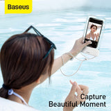 Baseus Let's Go Waterproof Case - White (Max. Phone: 160 x 90 x 10 mm)