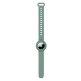 AirTag Silicone Wristband - Dark Green