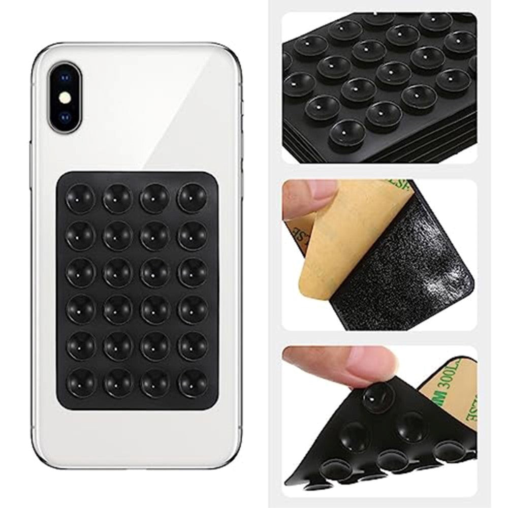 Silicone Suction Cup Mobile Holder - 10-Pack - Pink