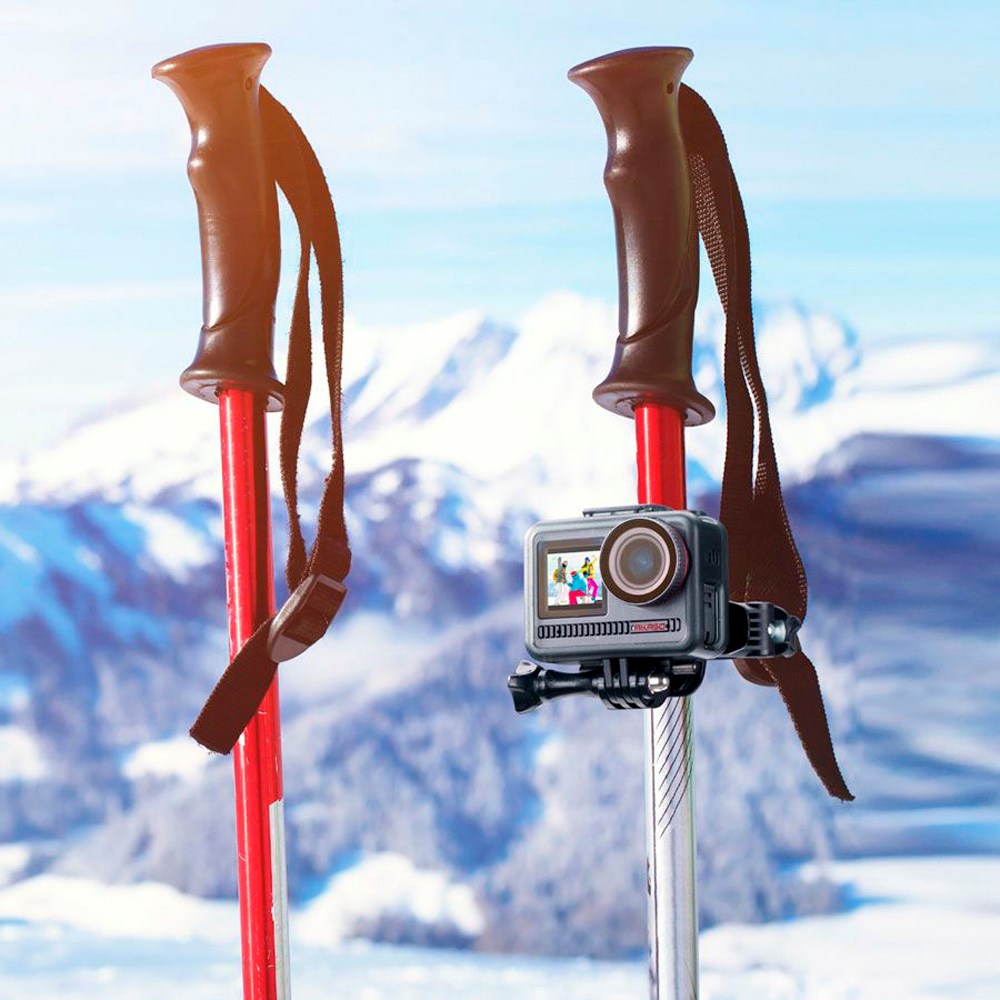 AKASO Action Camera Accessories for Skiing - Black