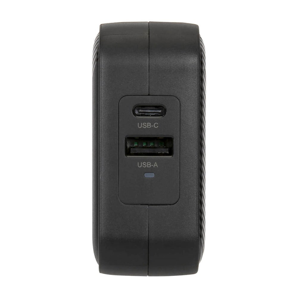 Targus 65W GaN PD Wall Charger with USB-C, USB-A and Travel Adapters - Black