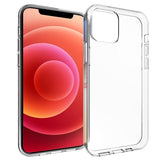 iPhone 12 / 12 Pro Minimalistic Flexible Plastic Case - Transparent