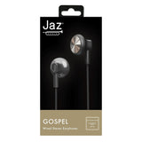 Jaz Gospel Stereo In-Ear Headset w. Jack Plug 3.5mm - Black