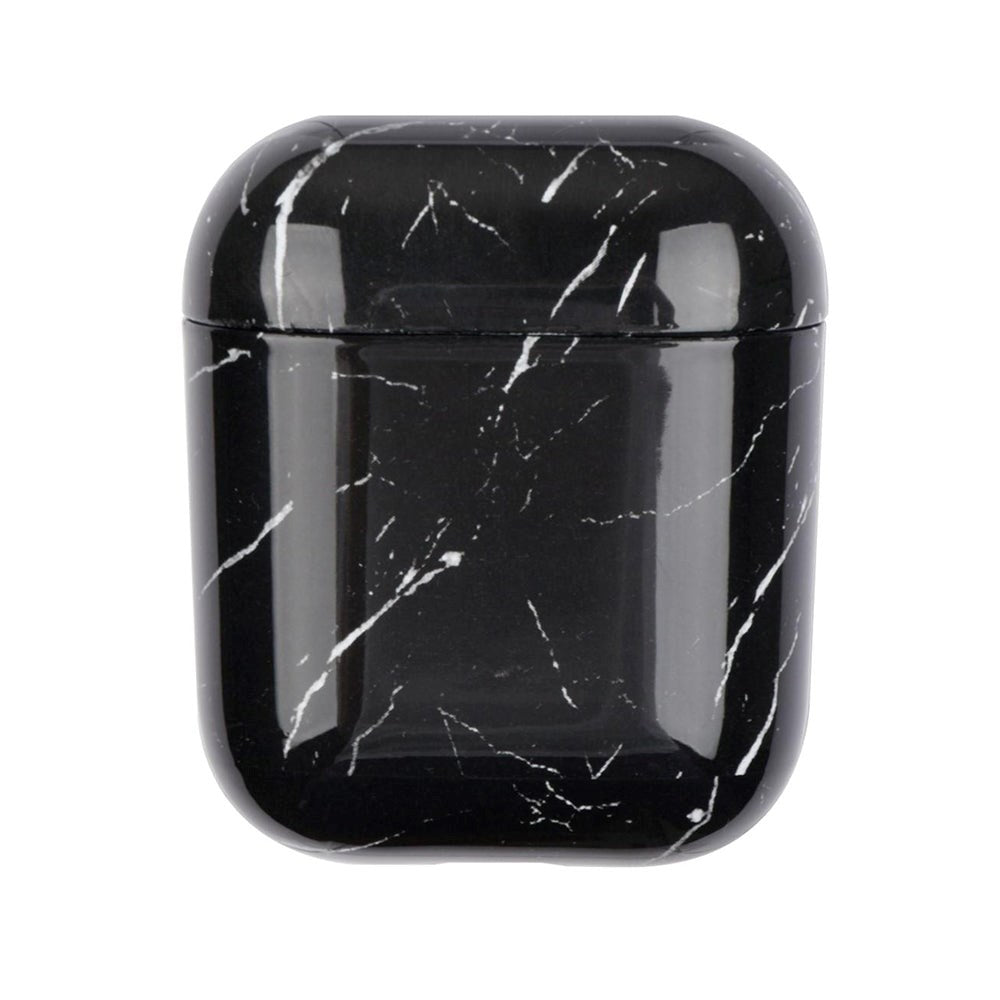 Marble Case for Apple AirPods (1st & 2nd gen.) - Black