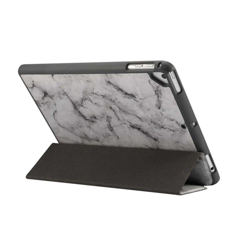 iPad Case - Sindal Marble Series Total Protection Case - Grey