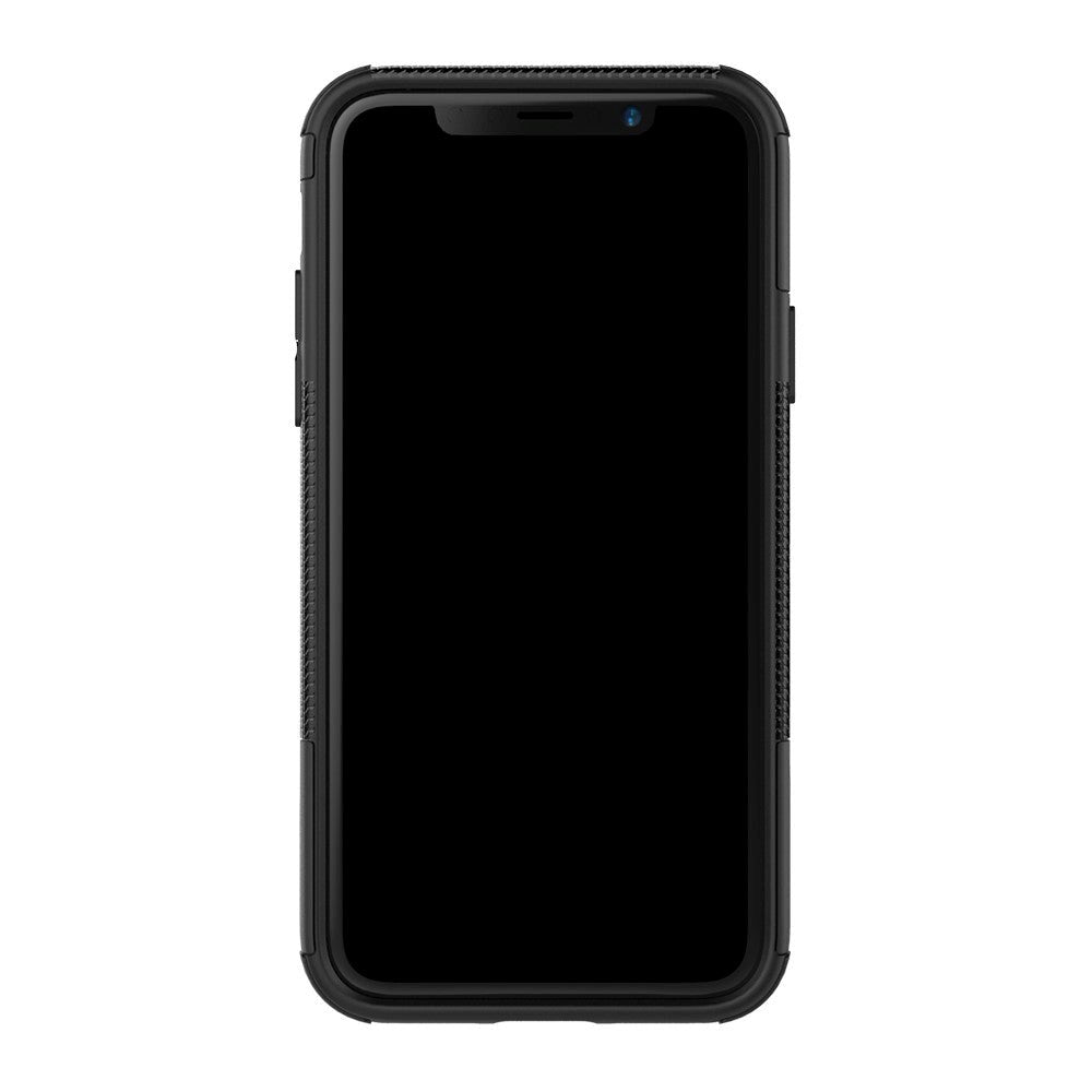 iPhone X / XS Cool Tyre Tough Case w. Stand Black