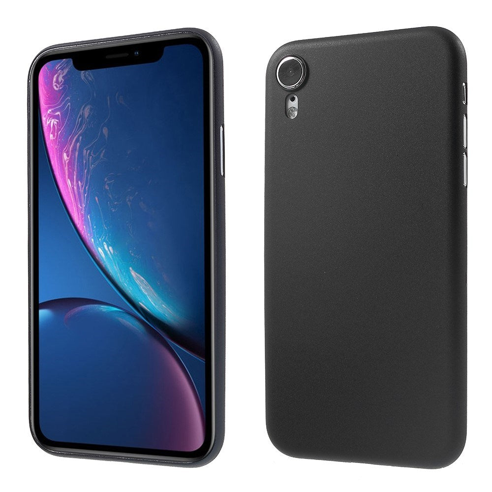 EIDERWOOD iPhone XR Thin Plastic Case - Black