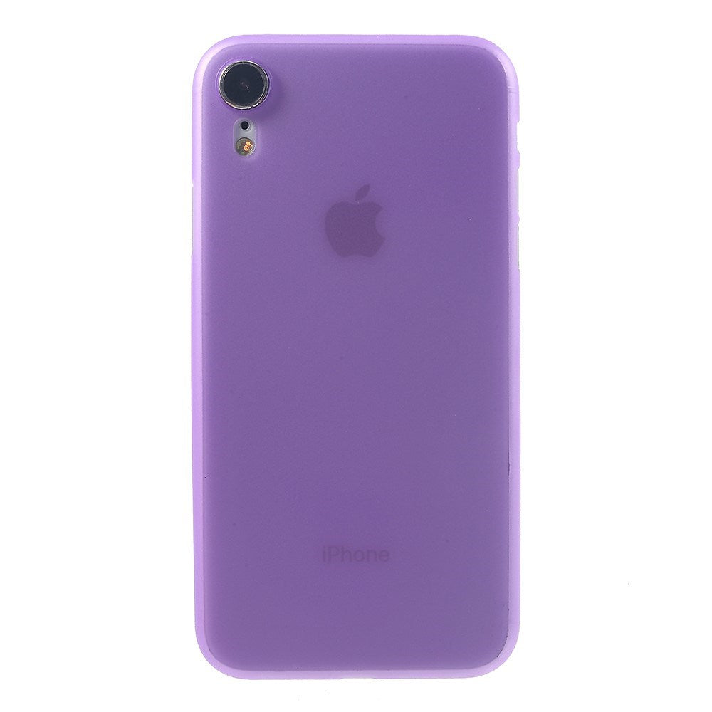 EIDERWOOD iPhone XR Thin Plastic Case - Purple