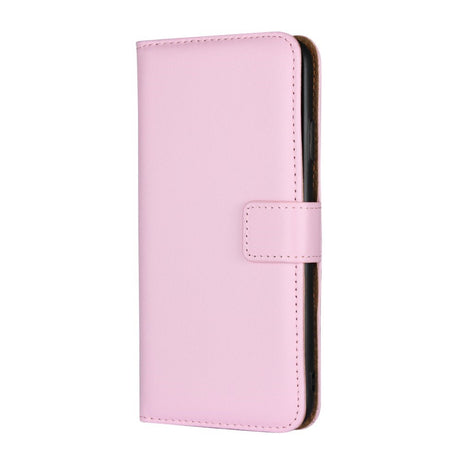 EIDERWOOD iPhone XS Max Leather Flip Case w. Wallet & Stand Function - Pink