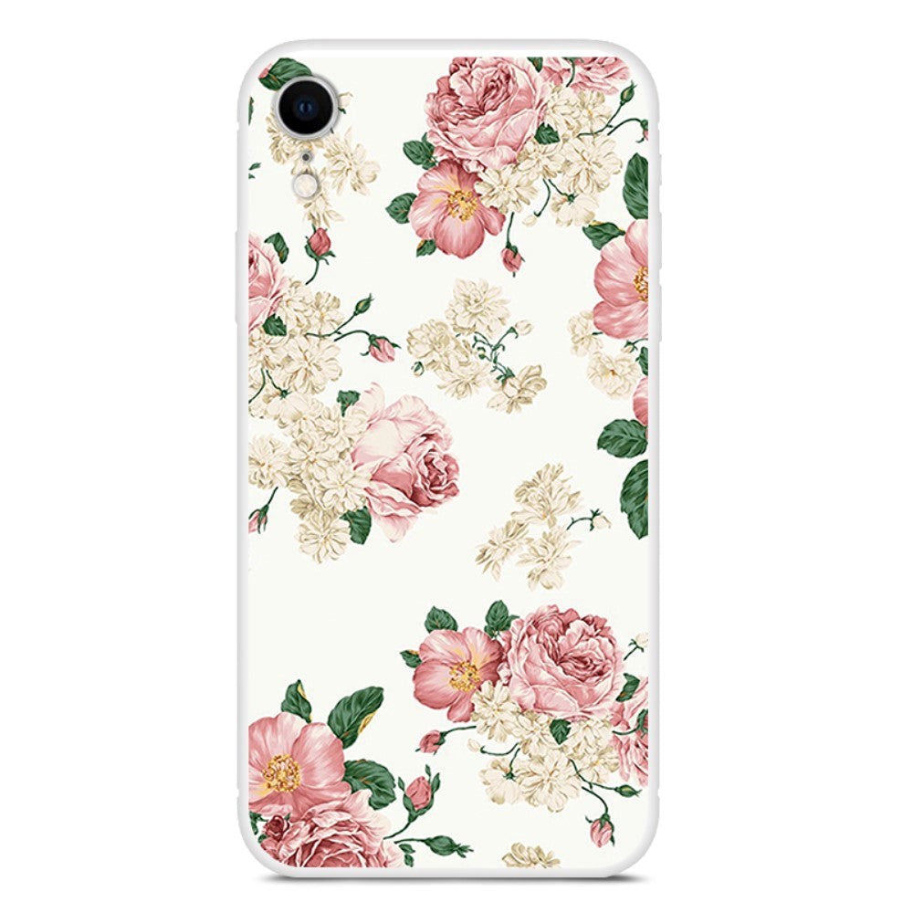 iPhone XR TPU Case Peonies