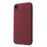 EIDERWOOD iPhone XR Matte Flexible Plastic Case - Dark Red