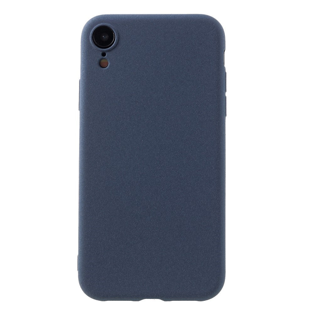 EIDERWOOD iPhone XR Matte Flexible Plastic Case - Dark Blue