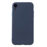 EIDERWOOD iPhone XR Matte Flexible Plastic Case - Dark Blue