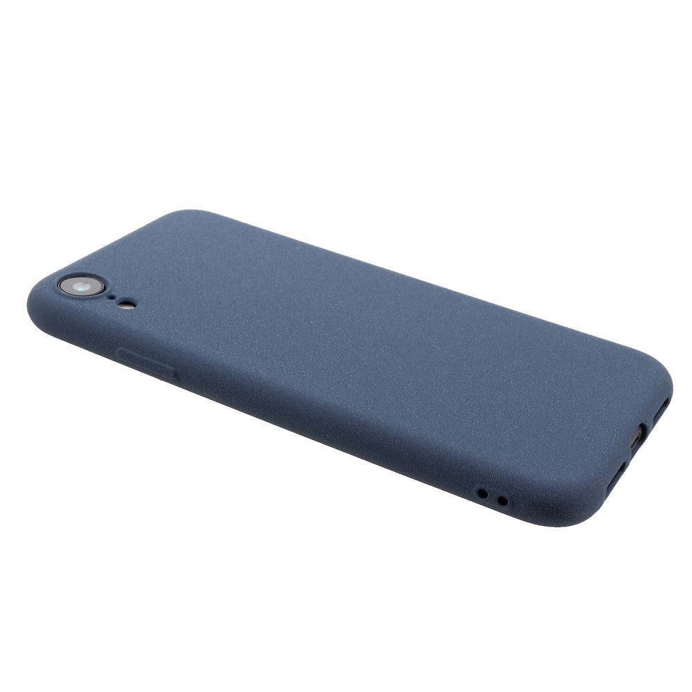 EIDERWOOD iPhone XR Matte Flexible Plastic Case - Dark Blue