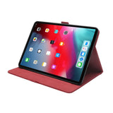 iPad Pro 11" (2018) Exclusive Multifunctional Leather Case - Red