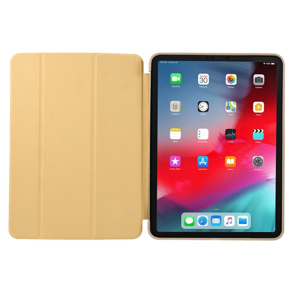 iPad Pro 11" (2018) Leather Case w. Tri-fold Stand - Tree