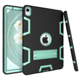 iPad Pro 11" (2018) Shock-proof Hybrid Case with Stand Function - Black / Cyan