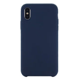 iPhone X / XS Soft Silicone Case - Dark Blue Vol. 2