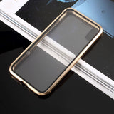 iPhone X / XS 360° Magnetic Case w. Glass front & back - Gold