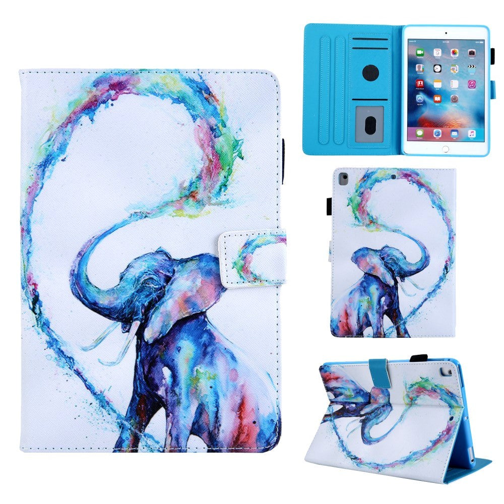 iPad Kids Case with Stand Function - Colorful Elephant