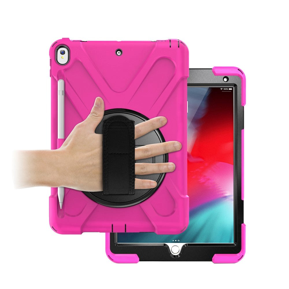 iPad Air (2019) Tough Case w. 360⁰ Stand & Hand Holder - Pink