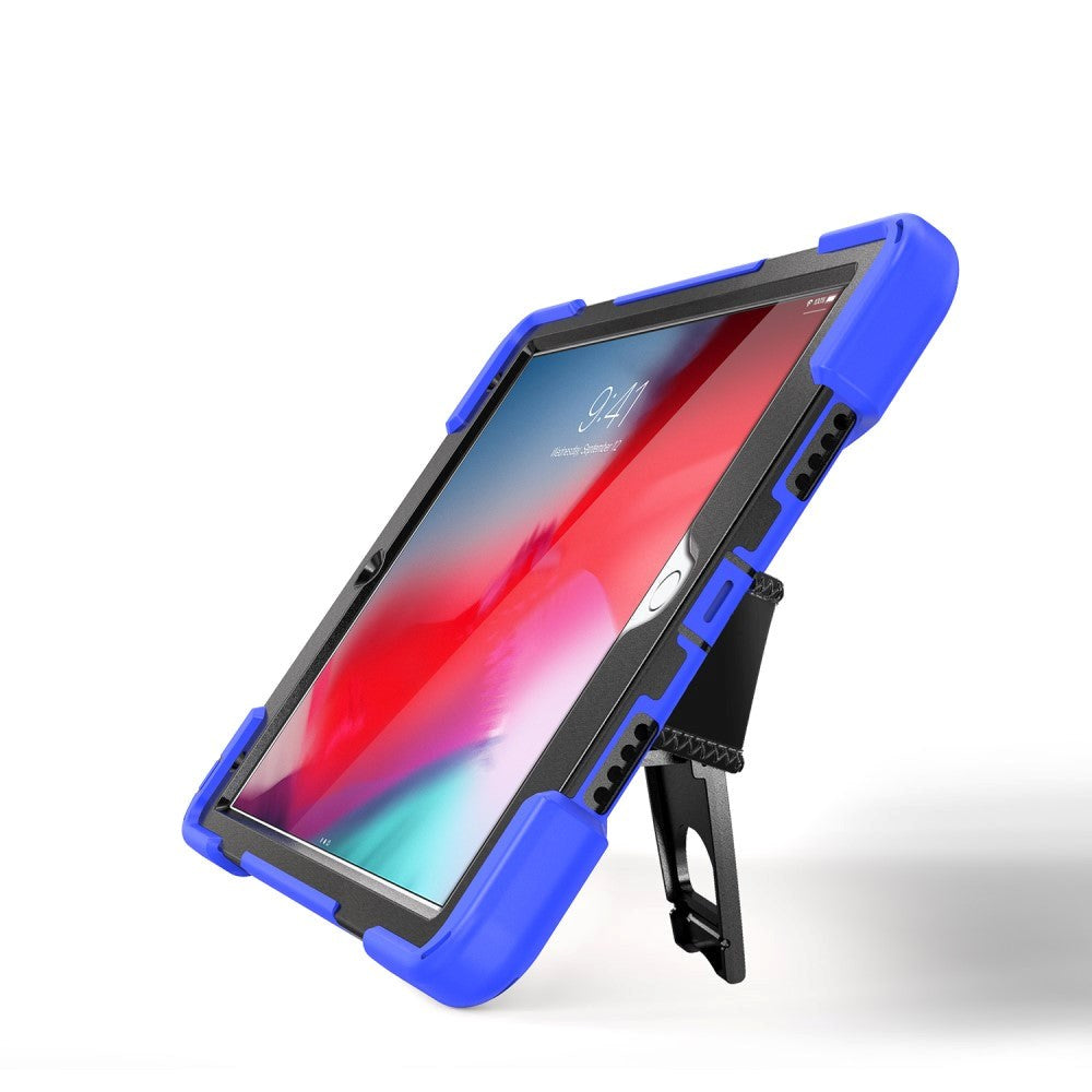 iPad Air (2019) Tough Case w. 360⁰ Stand & Hand Holder - Blue