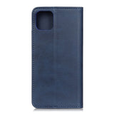 iPhone 11 Magnetic Leather Wallet Case Blue