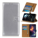 iPhone 11 Pro Slim Wallet Leather Case Silver