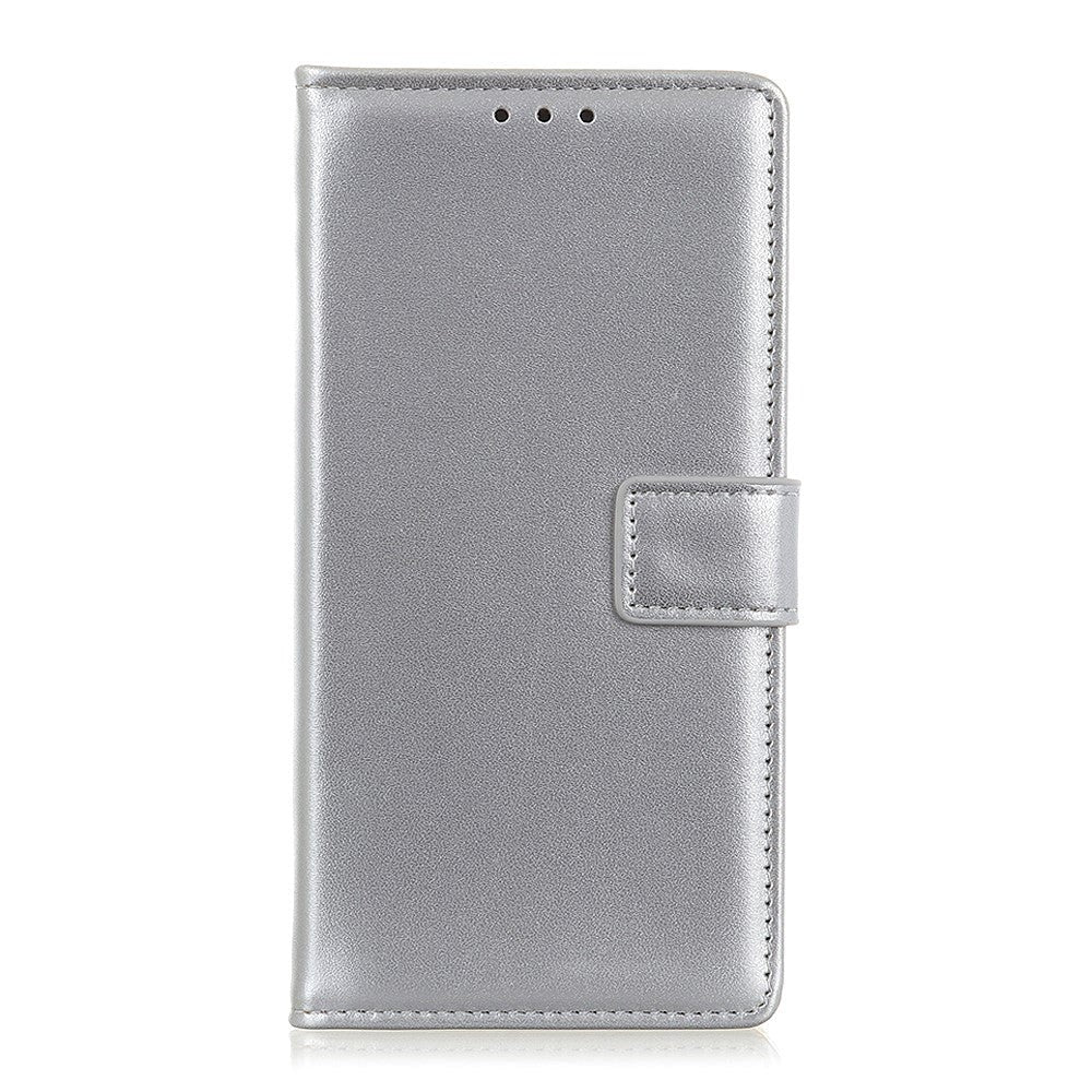 iPhone 11 Pro Slim Wallet Leather Case Silver