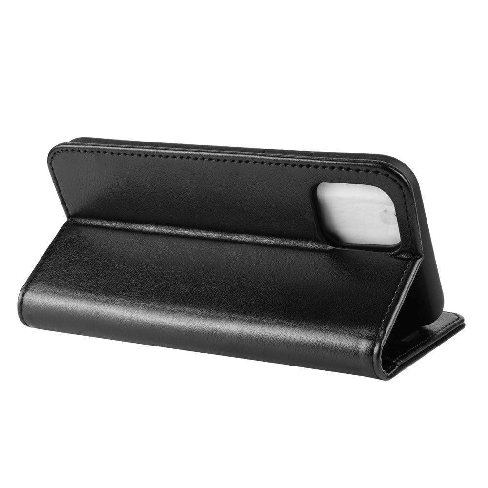 iPhone 11 Pro Leather Case w. Wallet - Black