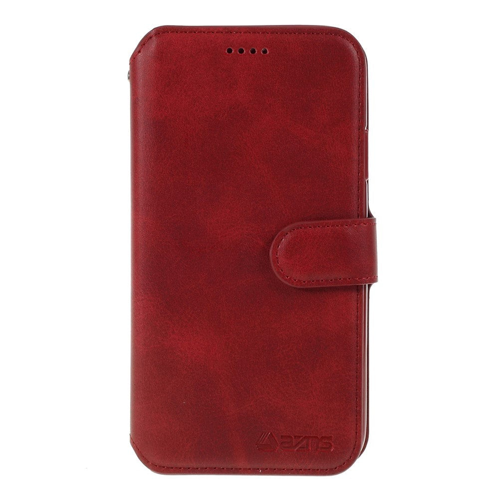 iPhone 11 AZNS Leather Wallet Case Red